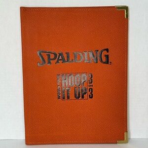 Spalding Orange Basketball Journal